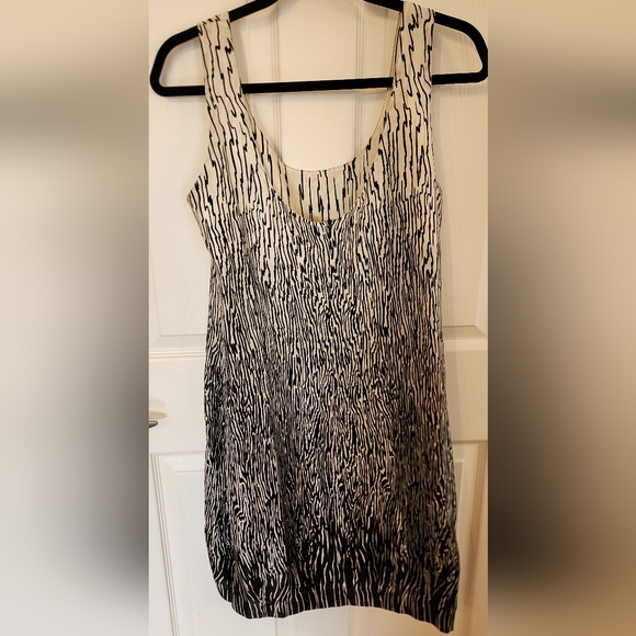 Zara Silk Dress Abstract Print size XL - Picture 13 of 13